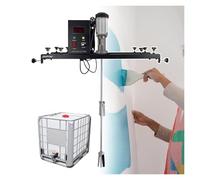Handheld Permanent Magnet Mixer, Electric Paint Stirring Machine, Adjustable in Both Directions, 72~120Cm Retractable Bracket