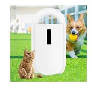 Handheld Pet Microchip Reader Scanner - OLED Display for Dogs, Cats, Supports FDX-B (ISO11784/85) & ID64 Chips, 134.2 KHz Frequency with Sensitive Induction
