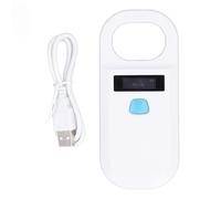 Handheld Pet Tag Scanner for Dog Cat Pig, Reads 134.2KHZ 125KHZ, Storage Function, Rapid Recognition, Non Contact Reading