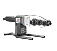 Handheld Pipe Fusion Welding Machine, 800W Electric Plastic Water Pipe Welder with 6 Die Heads, 100-320 ° Temperature, Digital Display Socket Fusion Welder, for Gas Line Repair