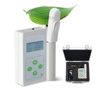Handheld Plant Health Analyzer: Measures Chlorophyll, Nitrogen, Moisture & Temperature for Gardening, Farming, and Research