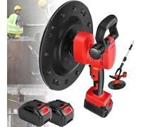 Handheld Plastering Tool with Brushless Motor and High-Capacity Battery for Efficient Wall Smoothing in Construction