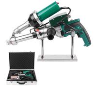 Handheld Plastic Extruder Welding Gun, Hot Air Welder Kit for PP/PE Pipe Welding, Ideal for Fabrication and Repair of Plastic Materials