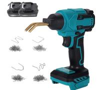 Handheld Plastic Welding Machine, Cordless Plastic Welding Machine, 800PCS 4 Styles of Welding Nails, Car Bumper Repair Kit, Up to 900 Degrees Fahrenheit(B)