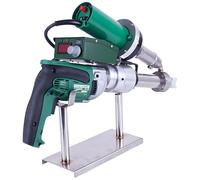 Handheld Plastic Welding Machine Kit with Dual Heating System, Adjustable Temperature for PP PE PVC HDPE Materials, Ideal for Repair and Fabrication Projects