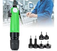 Handheld Pneumatic Capping Machine for Bottle Sealing, High Torque Air Capper Tool with Forward Reverse Switch, 2500 RPM Ergonomic Cap Tightener for Production Lines and Factories
