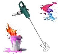 Handheld Pneumatic Paint Mixer with Stepless Speed Regulation, Low Noise and Wear for Efficient Paint Mixing