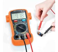 Handheld Pocket Digital Multimeter, 4000 Count True RMS AC DC Measurement with Manual Range and Continuity Alarm for BTMETER BT-39M Circuit Diagnostic Tool