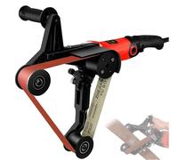 Handheld Polishing Sander with 6-Speed Control and 25 Sanding Belts for Metal and Plastic Finishing