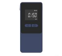 Handheld Portable Breathalyzer Tester with LCD Display for Drunk Driving Detection Reliable Device for Level Measurement (blue)