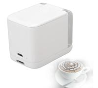 Handheld Portable Inkjet Food Printer with APP Control, Fast Clear Output, Safe to Eat, Ideal for Bread, Coffee, Art Cooking and Food Decoration - Mini Design