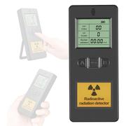 Handheld Portable Nuclear Radiation Detector Multi-function Radioactive Tester with LCD Display High Accuracy for Household Laboratory Power Plants Industry Isotope Applications Radiology Ambient Mon