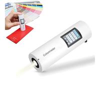 Handheld Portable Spectrophotometer, Digital Precise Colorimeter with Display Screen, Color Card Recognition Tester, Integrating Sphere Dual Optical Path Design, for Textile Plastic Film
