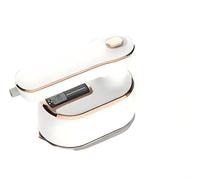 Handheld Portable Steam Iron,Garment Mini Electric Iron,2025 New 2 in 1 Steamer and Iron,180° foldable handle,Fast Heating Powerful Wrinkle Remove, Suitable for Wool, Silk, Knitwear (White)