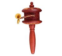 handheld prayer, Tibetan Prayer Wheel,Buddhist Prayer Wheel Hand Held Prayer Wheel Handmade Religious Collectible Waving Tibetan Buddhist Prayer Wheel