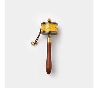 handheld prayer, Tibetan Prayer Wheel,Buddhist Prayer Wheel Hand Held Prayer Wheel Tibetan Buddhist Prayer Wheel Waving Handmade Religious Collectible (Color : 2) (Color : 1)(Color:2)