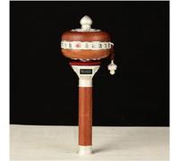 handheld prayer, Tibetan Prayer Wheel, Hand Held Prayer Wheel Buddhist Prayer Wheel Cranking Buddhist Prayer Wheel Alloy Tibetan Buddhism Six Words Mantra Hand (Color : 3) (Color : 2)(Color:3)