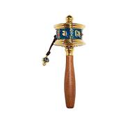 handheld prayer, Tibetan Prayer Wheel, Hand Held Prayer Wheel Buddhist Prayer Wheel Prayer Wheel Buddhist Prayer Wheel Hand Carved Tibetan Prayer Wheel Spiritual/Relaxation/Meditation Gift Home Decor
