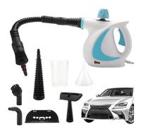 Handheld Pressurized Steam Cleaner - 1000W Efficient Steam Cleaner with 9-Piece Accessory Set | Natural Steam Cleaner | Powerful Vaporizer for Home Use | Steam Steamer