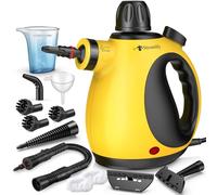 Handheld Pressurized Steam Cleaner with 11-Piece Accessory Set, Multi-Surface Steamer for Cleaning