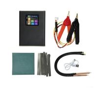 Handheld Pulse Spot Welding Machine Featuring 1.8 Inch Display And Built In Resistance Meter For Lithium For Battery Pack Assembly And Phone Fixing Tasks