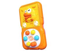 Handheld Push Game - Speed Press Reaction Toy, Cartoon Button Game with Interactive Challenge Mode, Portable Educational Toy Set, Kids Concentration Exercise Activity Play