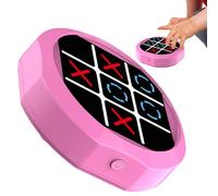 Handheld Puzzle Game Console, Funny Noughts and Crosses Game for Kids, Classic Electronic Chess Board Toy, Portable Educational Travel Toy for Boys Girls