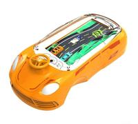 Handheld Racing Car Game Machine Engaging Interactive Experience for Young Drivers (Orange )