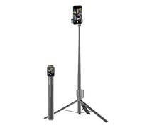 Handheld RC Selfie Tripod 1.75M With Screen Dual Control Auto-Deploy For Vlogging Live Streaming Outdoor Photography