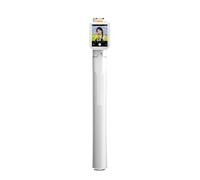 Handheld RC Selfie Tripod with Instant Auto-Deploy Mechanism and Aerospace-Grade Telescopic Extension, Dual 5.0 Remote Control for Smartphone or DSLR with Audio-Synced Recording, White