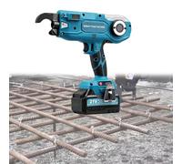 Handheld Rebar Tying Machine, Cordless Tool Kit for 8-34 mm Rebar, Portable Wire Binder for Concrete and Construction Projects