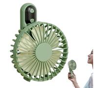 Handheld Rechargeable, Handheld Electric Fan, Small Foldable Personal Fan, Portable Air Cooling 3 Speed, Wind Travel Accessories for Men and Women