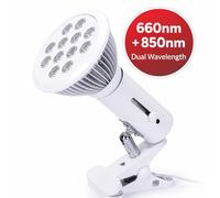 Handheld Red & Near Infrared Light Therapy Device - 660nm & 850nm Dual Wavelength - 36W High Power - Targeted Pain Relief, Muscle Recovery & Skin Rejuvenation - Portable LED Lamp
