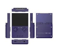 Handheld Retro Games Console, TRIMUI Brick 3.2 inch IPS Portable Handheld Retro Game Stick with RGB Lighting, Metal Backplate, Wi-Fi Multiplayer - Purple, 256G