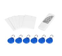 Handheld RFID ID Card Copier Contactless Reader Writer Duplicator, Multi - Frequency Card Duplicator with Voice Feedback and LED Indicator, for Access Parking Elevator Time Cards