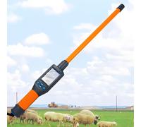 Handheld RFID Scanner for Animal Identification, High Brightness LCD Display, Pet ID Chip Reader with Storage for Up to 20,000 Records, Compatible with FDX-B, FDX-A, HDX (ISO11784/85)