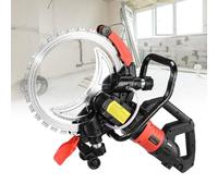 Handheld Ring Saw for Concrete and Granite Cutting, Water Fed Dust Suppression System for Clean and Efficient Operation