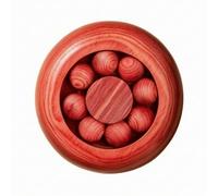 Handheld Rotating Bead Beads Solid Wood Design Smooth Gentle Feel suitable for office desk carry calm moments, style to 2