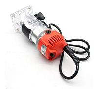 Handheld Router 1/4" Router Trimmer Router Milling Machine Woodworking Trimmer 800W 220V Electric Manual Trimmer Wood Router Milling Milling 30000rpm Palm Router Router Bits