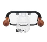 Handheld Router Plunge Base, Aluminum Alloy and Wood Handle, Black Finish, for 65mm Trimming Machine