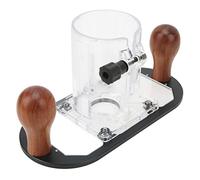 Handheld Router Plunge Base Handheld Router Plunge Base, Edging Machine 65Mm Advertising Inversion Woodworking Carving for Seal Slotting Engraving