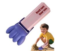 Handheld Sand Excavator, Ergonomic Excavator Arm Digger Toy, Grip Strength Training, Outdoor Construction Shovel Tool for Beach, Backyard Play, 4.72x3.15x13.39 inches