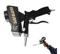 Handheld Sandblasting Machine - Portable Sand Blasting Kit Equipment Rust Remover Device, Abrasive Media Application Tool System | Restoration Wood Varnish Automotive Work Industries Furniture Metal