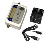 Handheld Sat Signal Meter with for spectrum Analyzer Handheld | DVB-S2 compliant, loop search function, constellation analyzer, auto angle calculation, precise alignment
