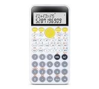 Handheld Scientific Calculator with Long Battery Life | 10-Digit 2-Line LCD Display | Compact & Portable for Financial, Office, School, Home Use | Perfect for Quick Calculations & Basic Math Functions