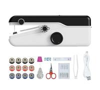 Handheld Sewing Machine, 2 Speed Mini Sewing Machine, Mini Portable Electric Sewing Machines with Sewings Accessories for Beginners, Suitable for Clothing, Curtains, DIY Home Travel