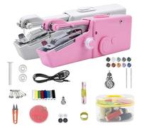 Handheld Sewing Machine, Easy Tool For Quick Stitching, Battery And USB Operated, For Clothes, Fast Repair Fixer Hemming Single Thread Machine For DIY Home Travel(2Set-A)