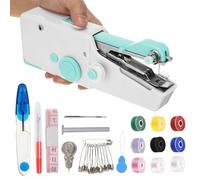 Handheld Sewing Machine for Beginners, Mini Sewing Machine for Quick Stitching with Sewing Kits Suitable for Home,Travel,DIY