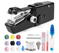 Handheld Sewing Machine for Quick Stitching, Mini Portable Sewing Machine with Sewing Kits for Home DIY, Travel
