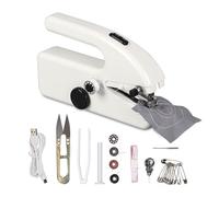 Handheld Sewing Machine, Mini Hand Sewing Machine Rechargeable with Accessories, Portable Handheld Stitch Tool for DIY Fabric Quick Repairing